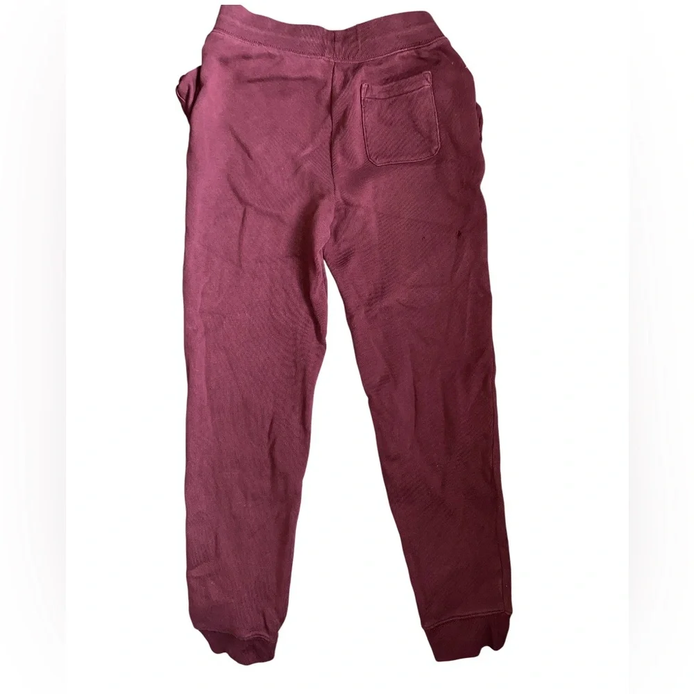 ⭐️ 3/$15 *Bleached* Ralph Lauren • Blue and Maroon • Joggers • Medium